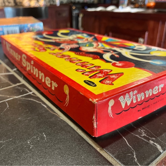 Vintage 1953 Winner Spinner Game *COMPLETE SET in EXCELLENT CONDITION* - Picture 5 of 9